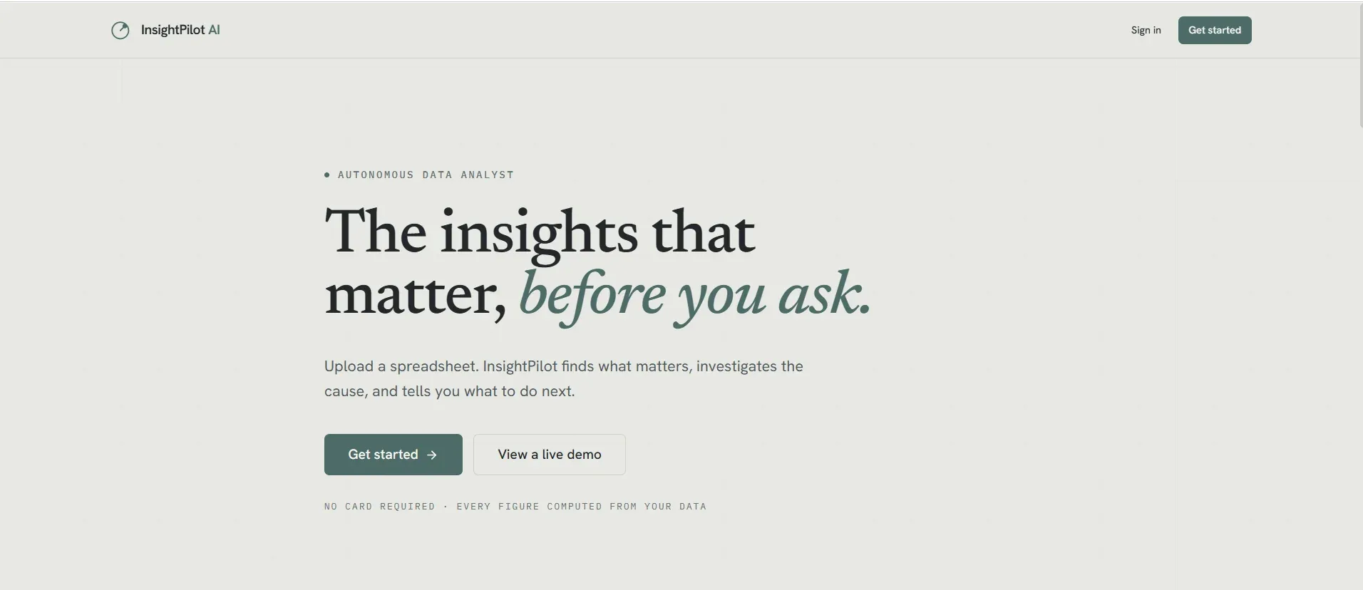 InsightPilot AI · Nexiffyy Labs